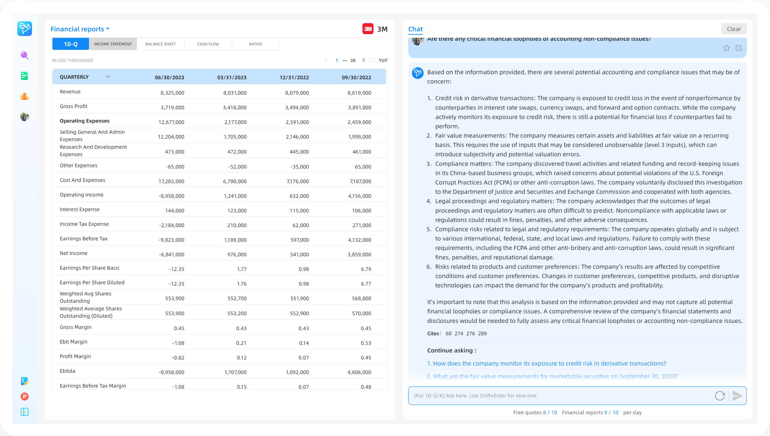 Financial Reports | balance sheet | income statement | income sheet | financial statements